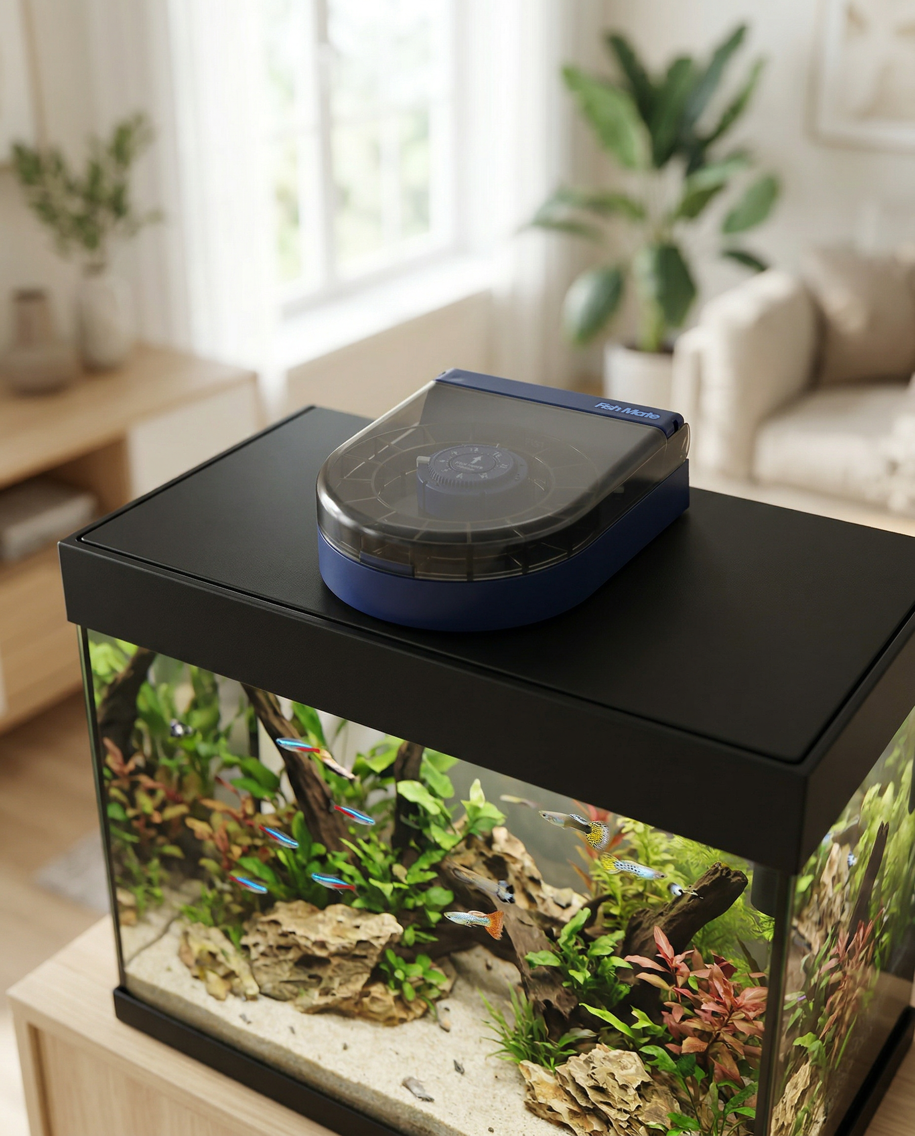 14-feed Automatic Aquarium Fish Feeder (F14)