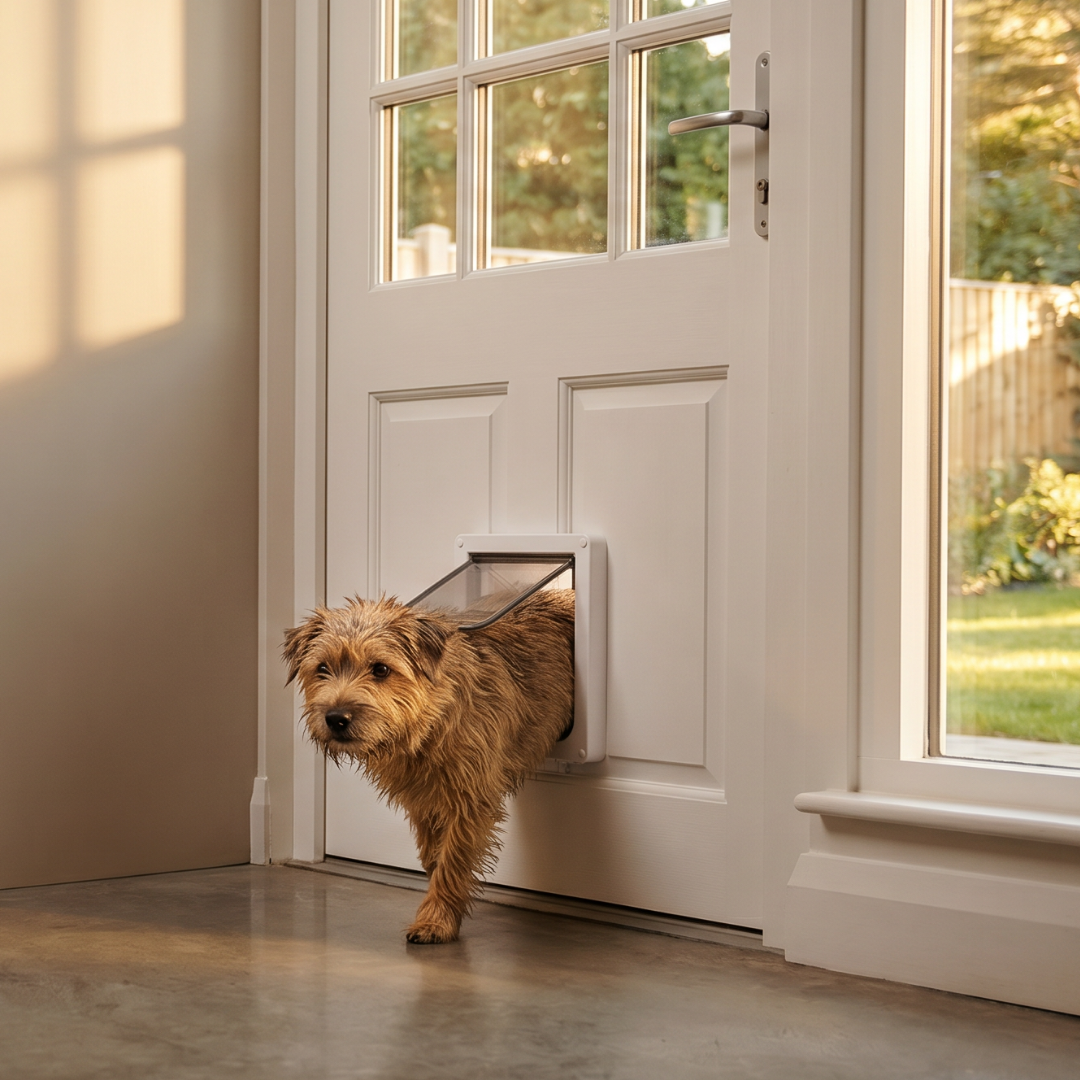 Cat Mate Large Cat Flap - For Large Cats and Small Dogs (221)