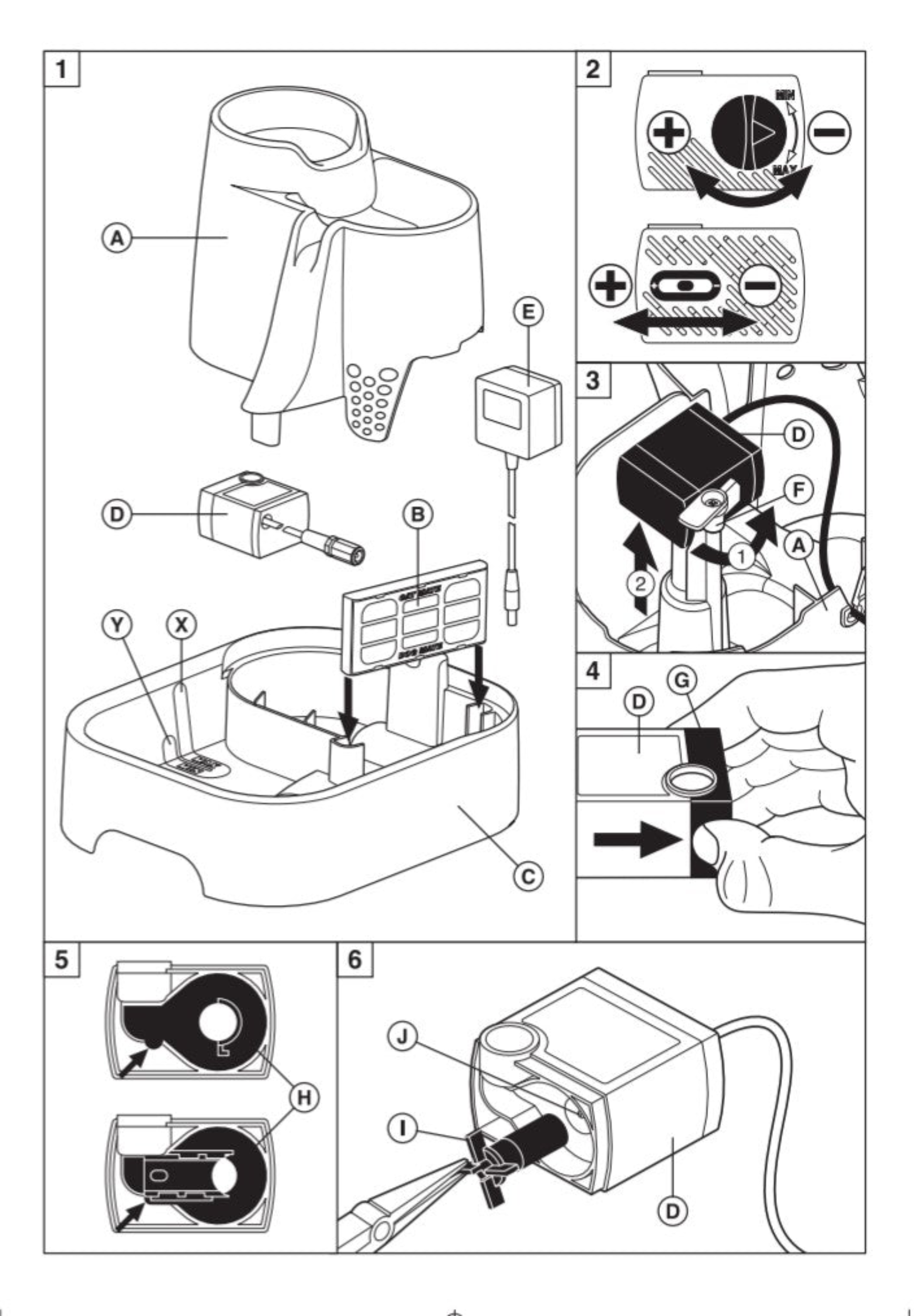 A black and white diagram of the pet drinking fountain