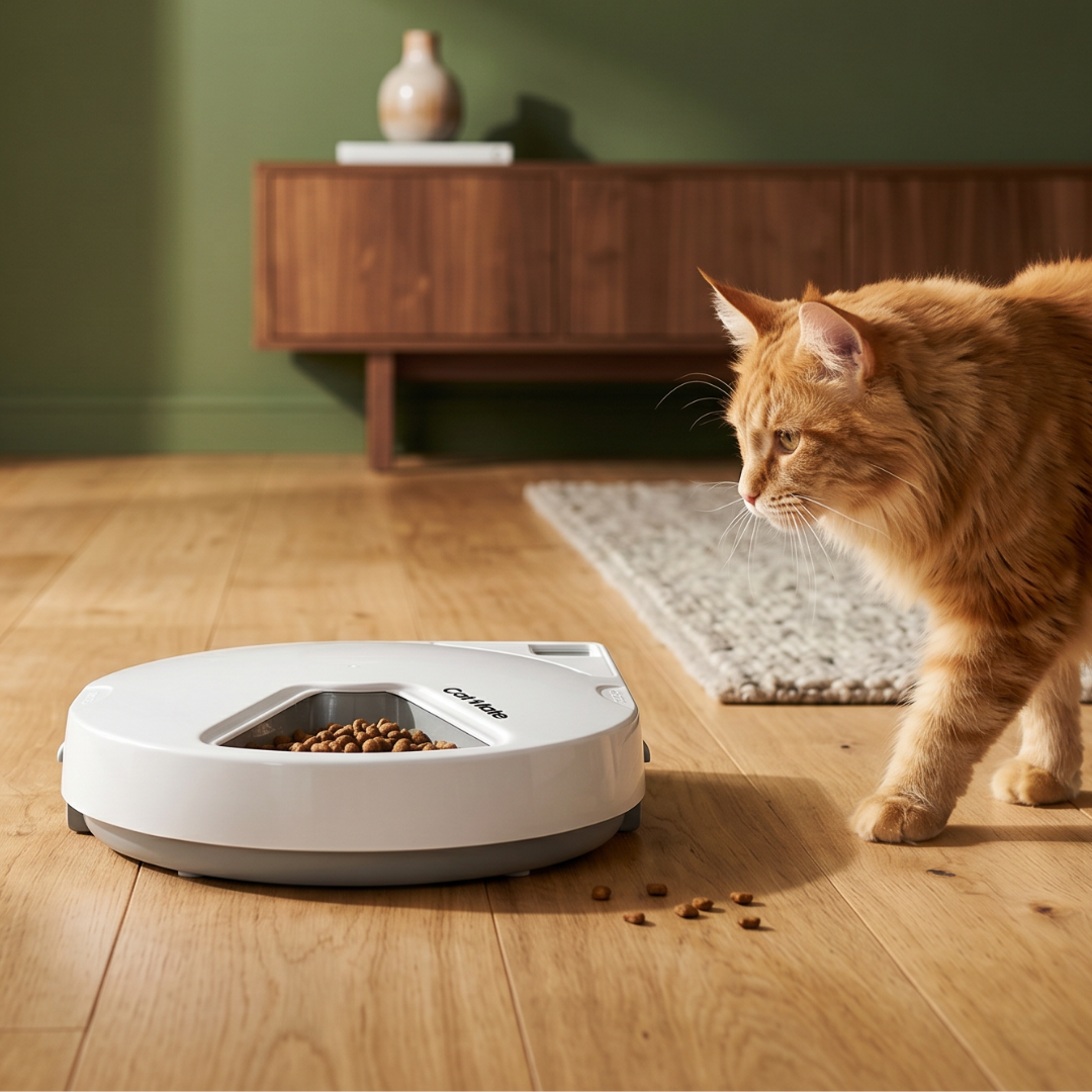 Cat Mate C500 - 5 Meal Digital Automatic Feeder with Ice Packs