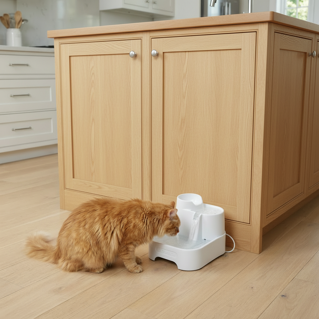Cat Mate 3-Level Pet Fountain - BPA and BHT Free with Filter