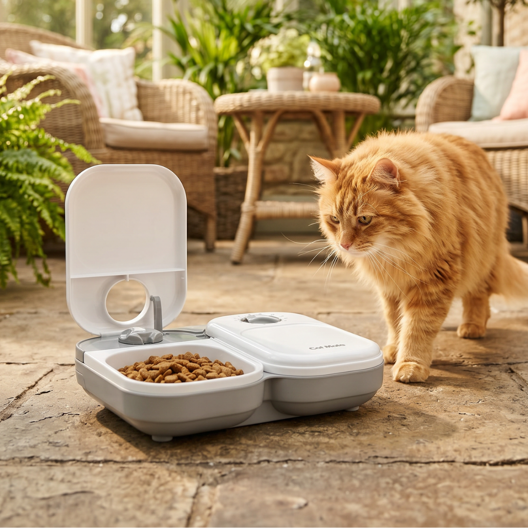 Two-meal Automatic Pet Feeder C200