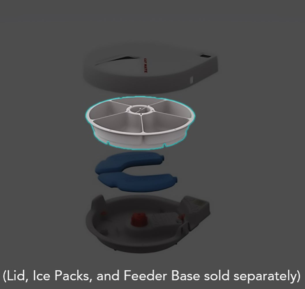 Replacement Bowl: Five-meal Automatic Pet Feeder (947)