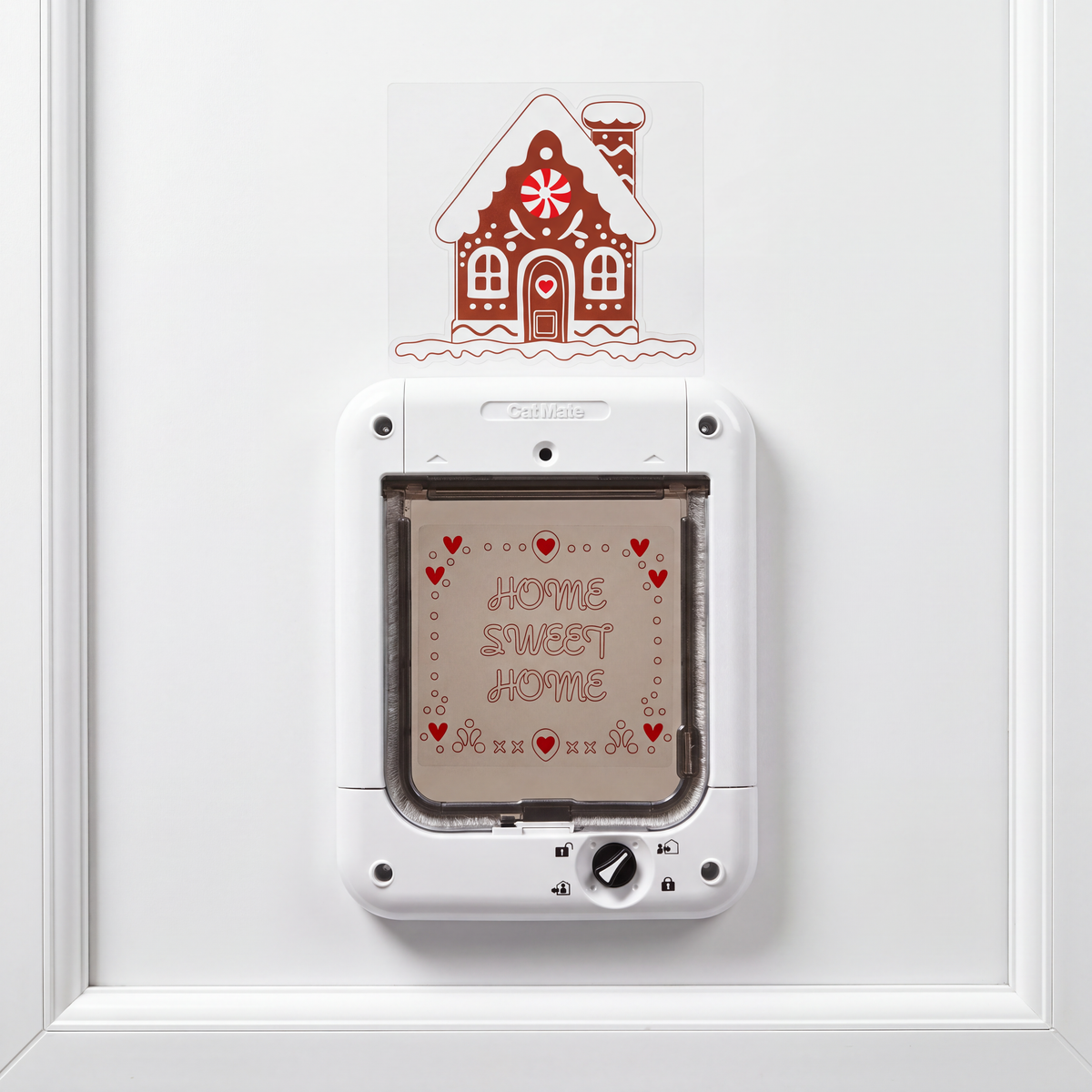 Pet Door Décor Vinyl Stickers - Halloween & Christmas Designs