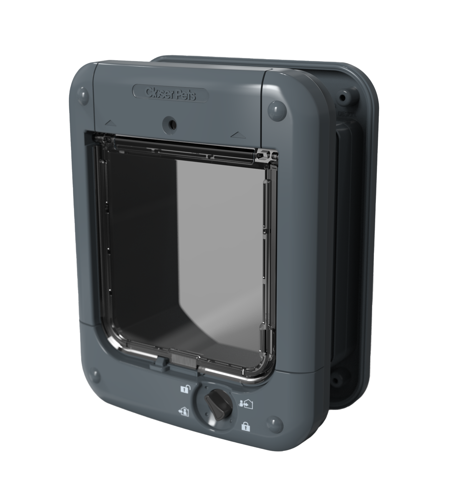 Microchip Cat Flap Dark Grey (CP 360G)