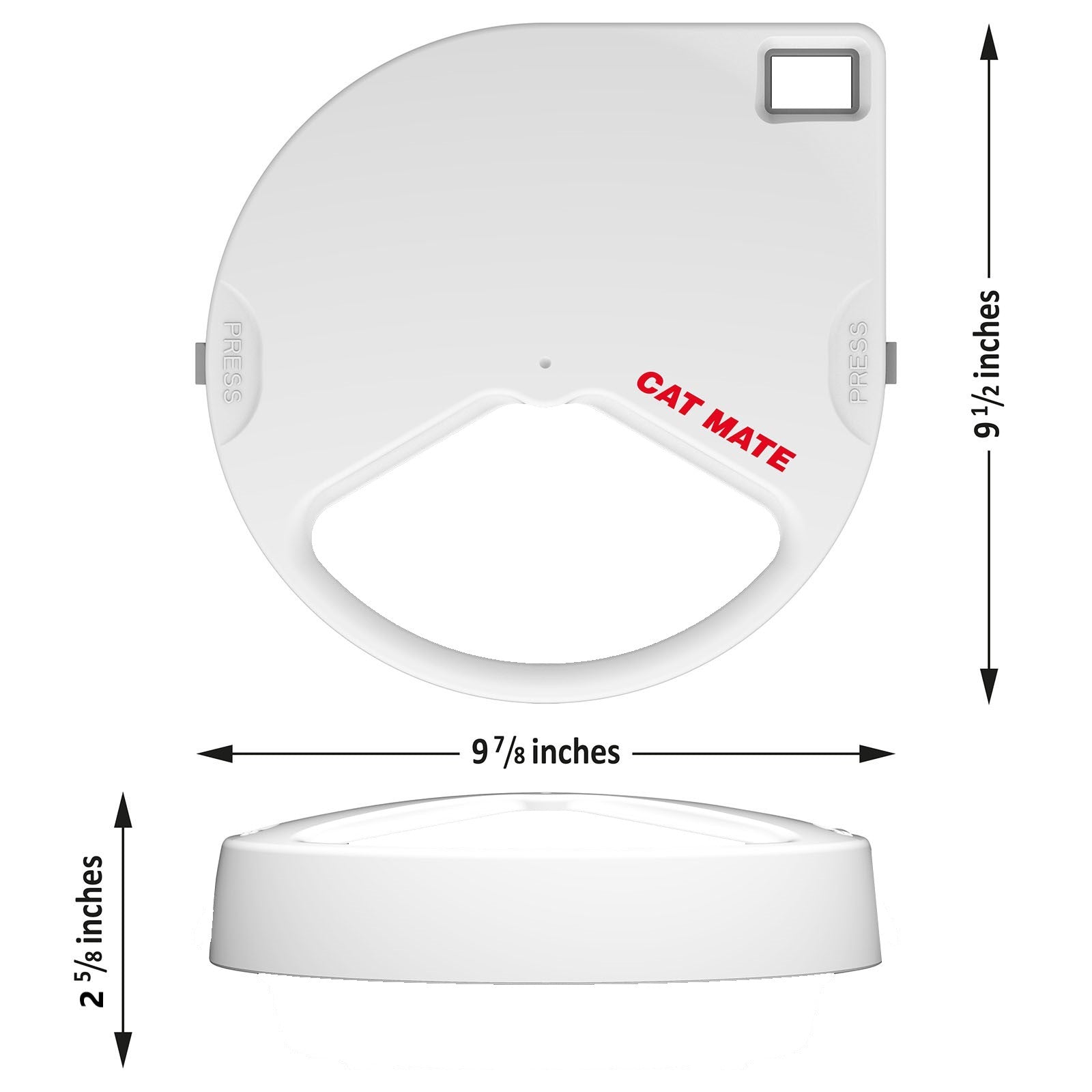Replacement Lid: Three-meal Automatic Pet Feeder (943)