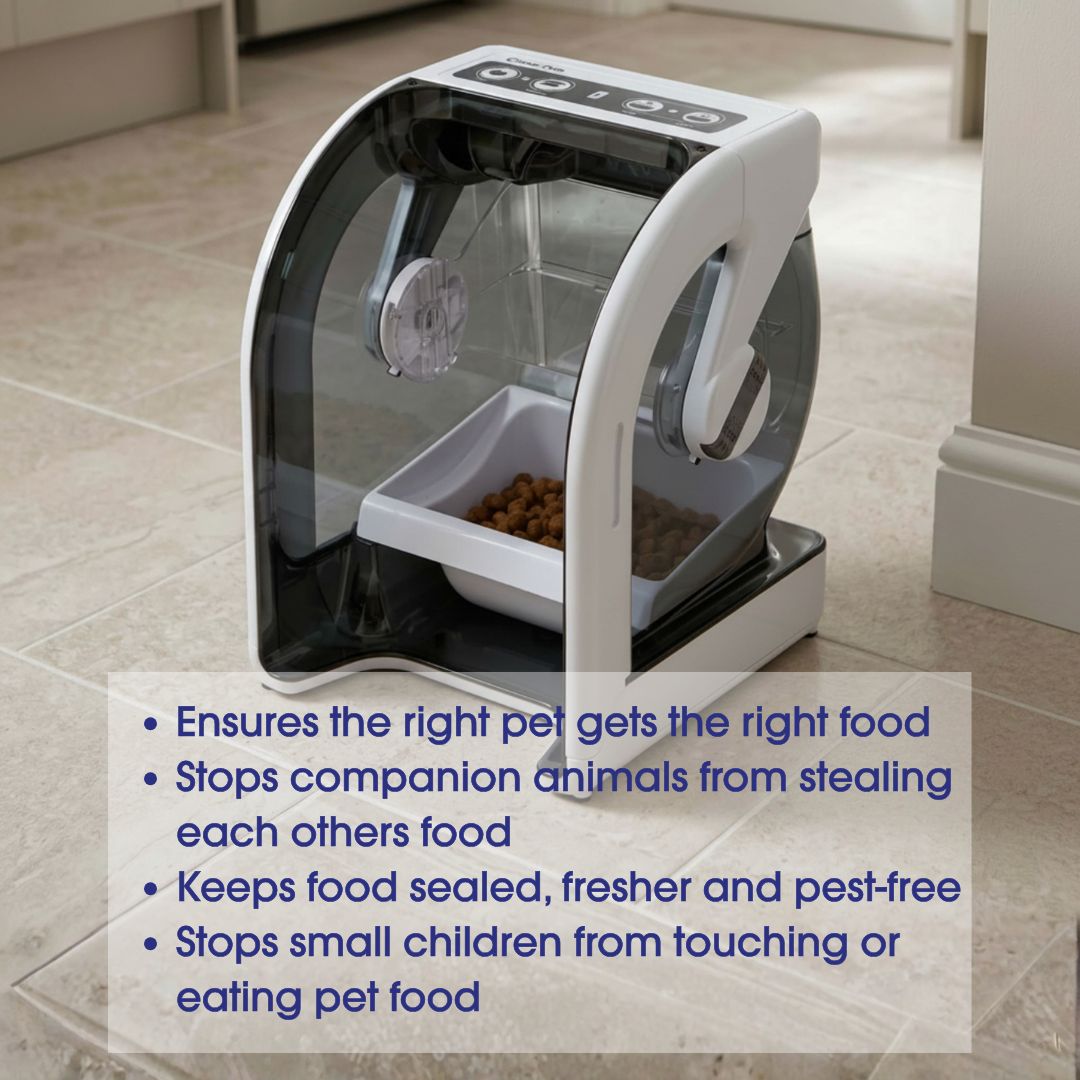 MiBowl Automatic Microchip Pet Feeder CP500