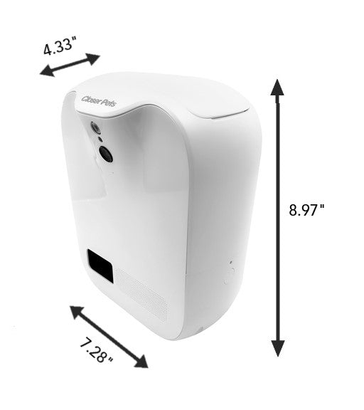 Closer Pets TreatView Pet Camera with Treat Dispenser