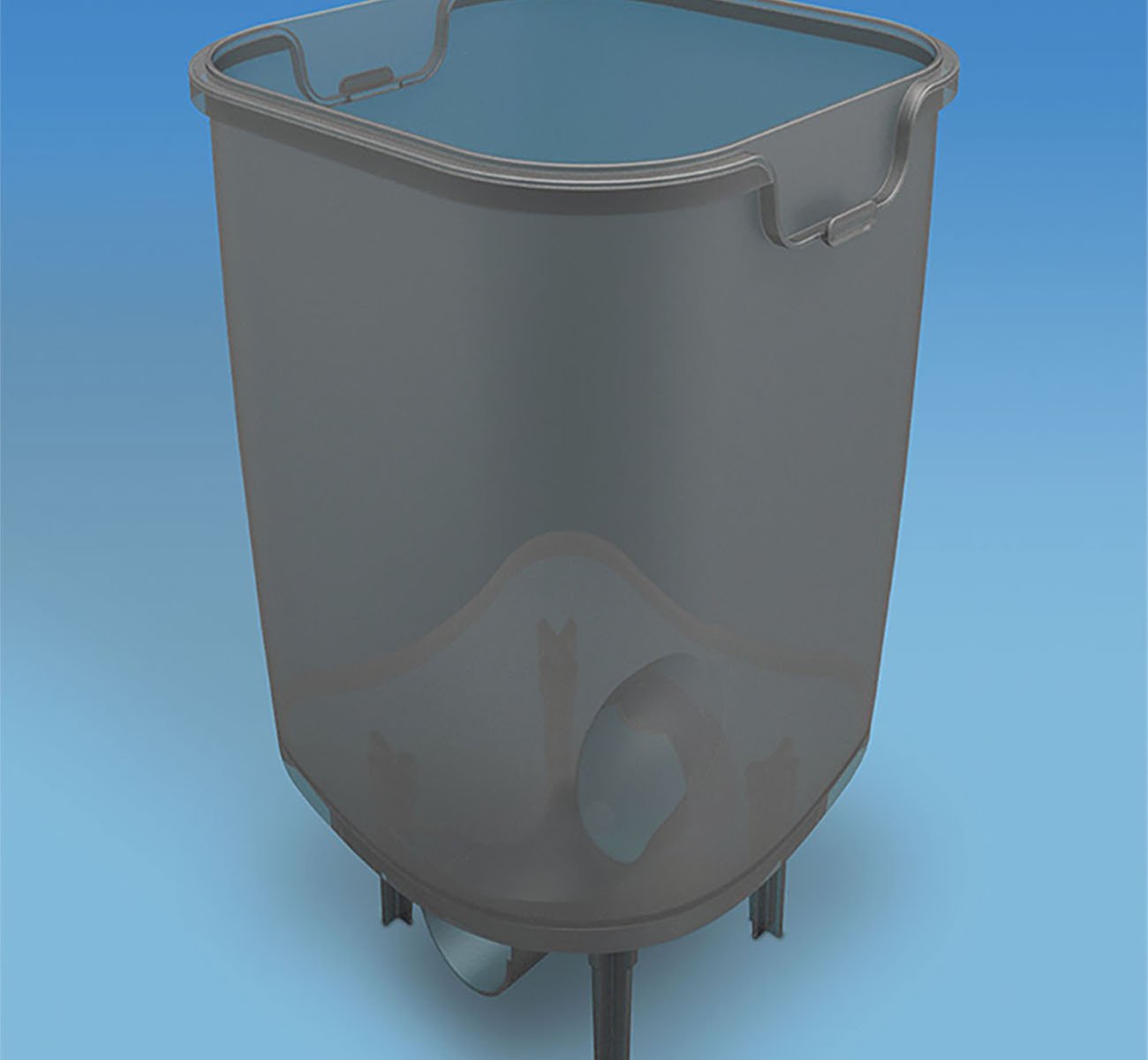 Replacement Hopper: P7000 Pond Fish Feeder (M347112S)