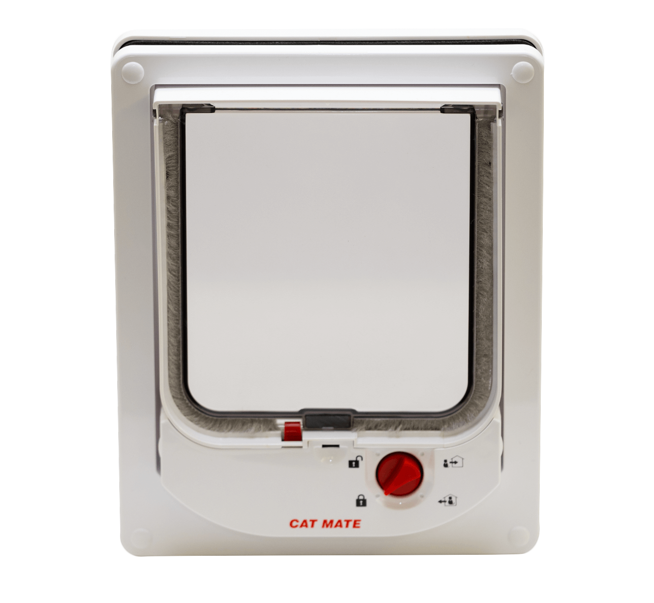 Cat Mate Microchip Cat Flap, Cat Flap Microchip activated for up to 30 Cats  - White