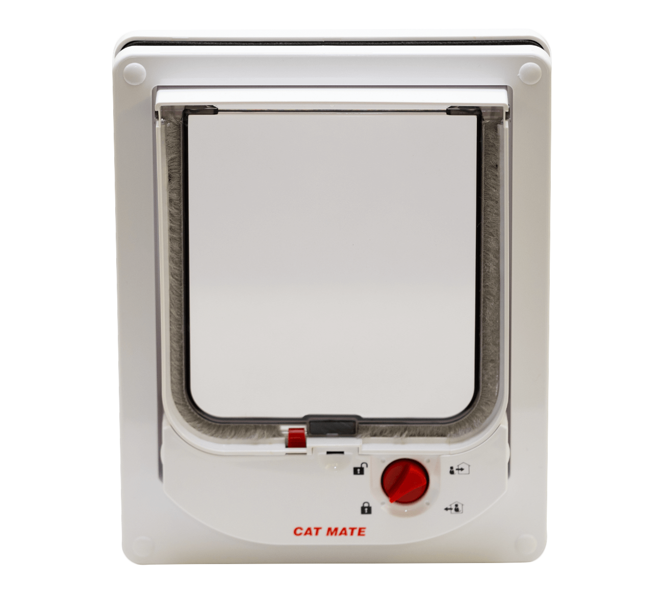 Electromagnetic cat top flap