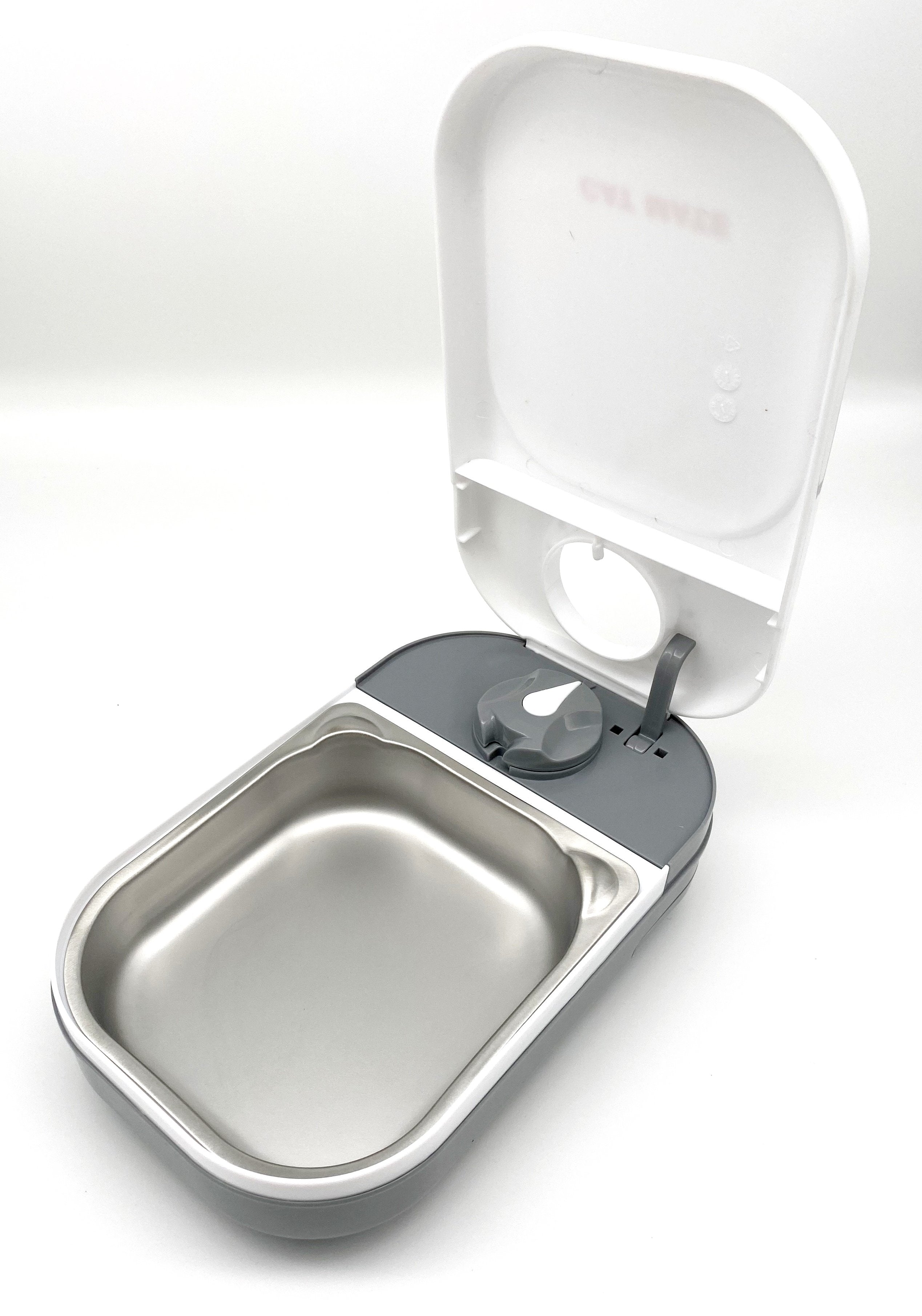 Stainless Steel Bowl Inserts x 2 for One- and Two-meal Automatic Pet Feeders (402)