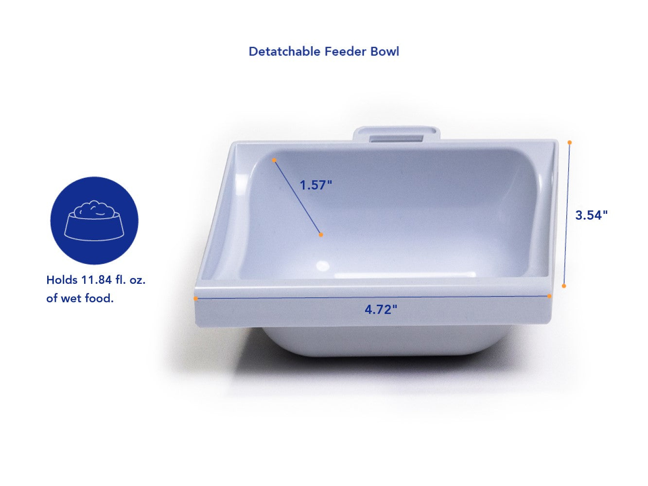 Replacement Bowl: MiBowl Automatic Microchip Pet Feeder (968)