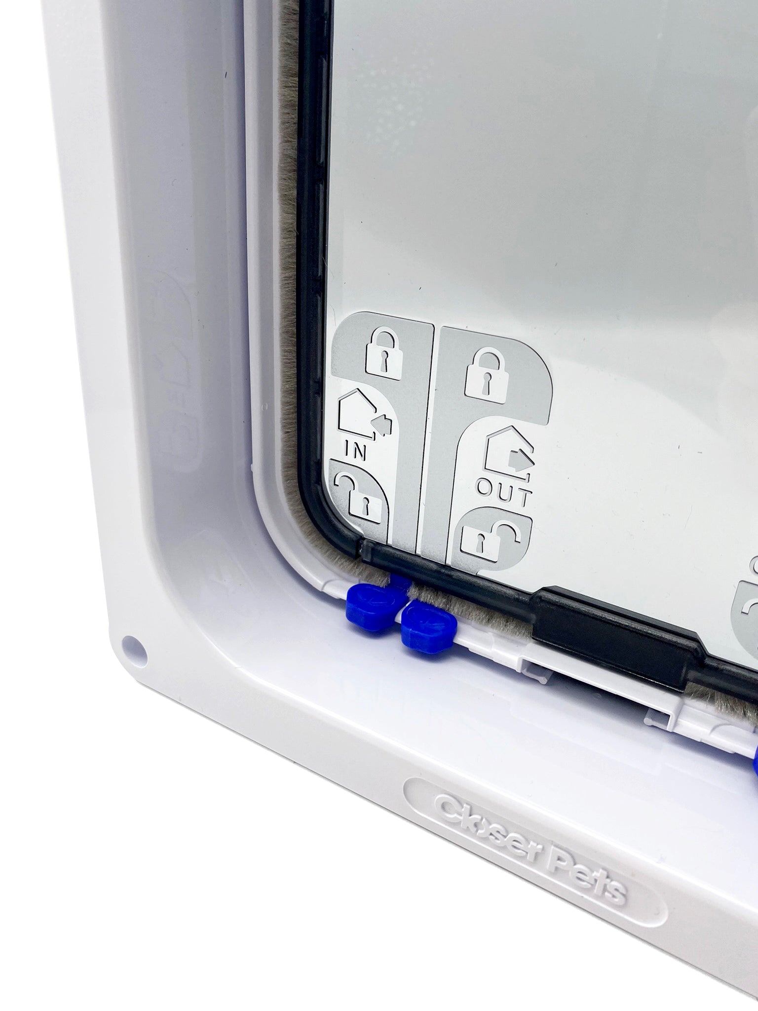 Closer Pets Large Cat Flap White (CP221)