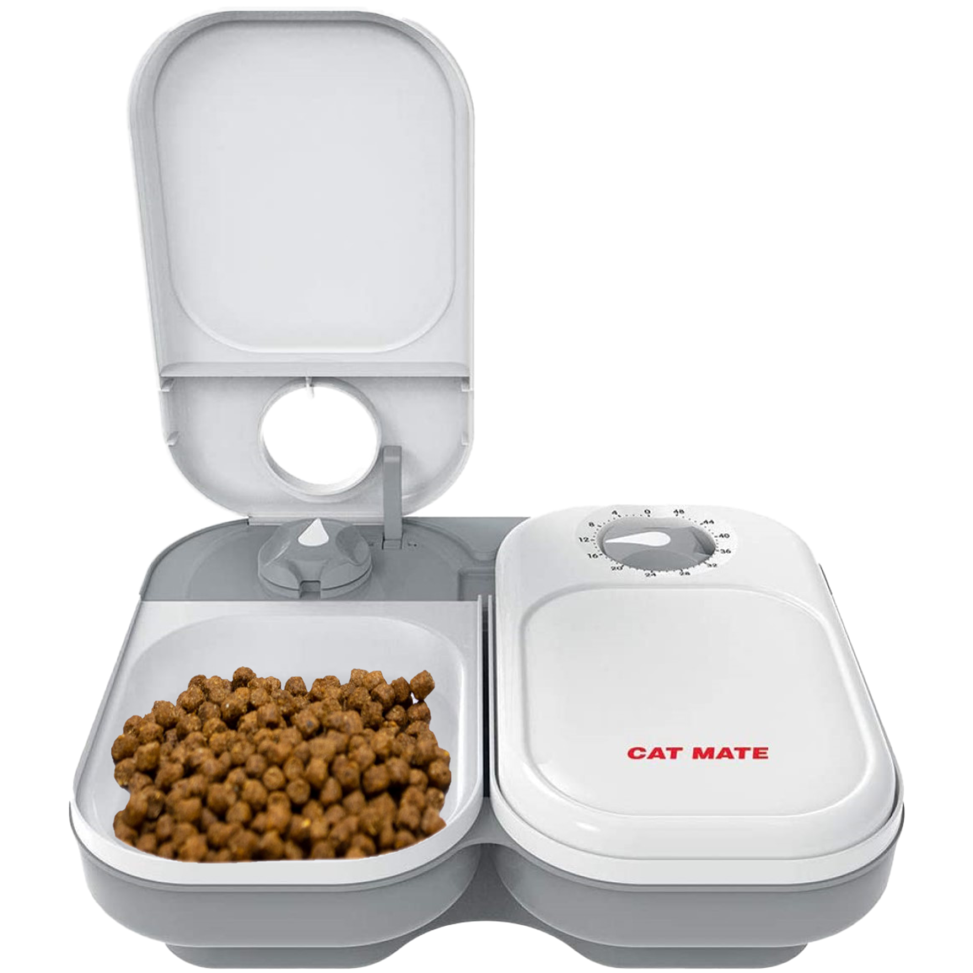 Dog Food Storage Container Pet Cereal Cat with Lids Locking Bowl