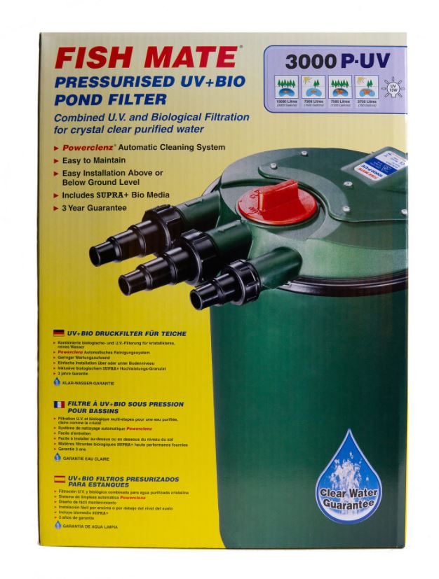 3000 PUV Pressurized Pond Filter (267US)
