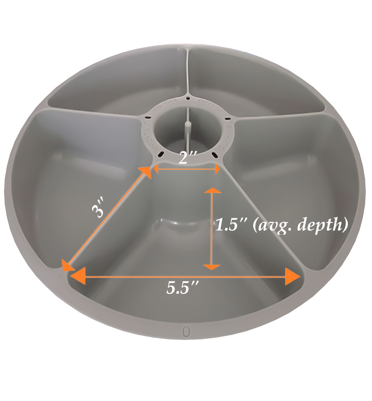 Replacement Bowl: Five-meal Automatic Pet Feeder (947)