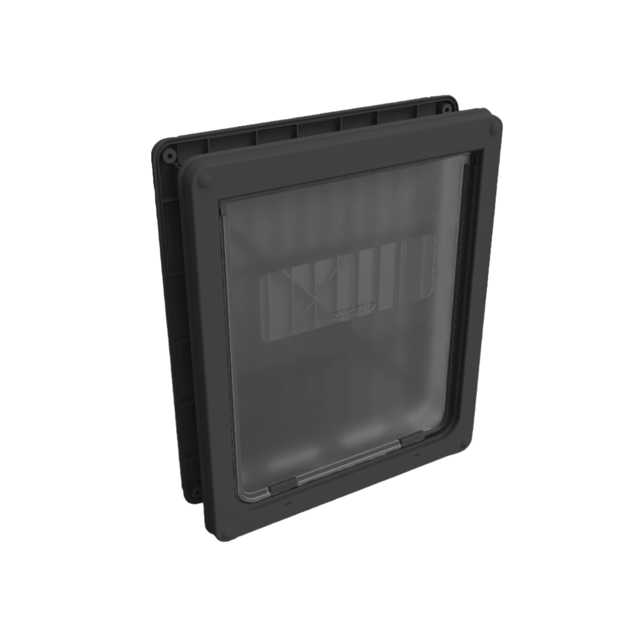 Dog Mate Large Dog Door, Easy Fitting, Fast Installation, Convenient, Tamper Proof, Weatherproof, Draught Excluder, Silent, Extremely Durable - White