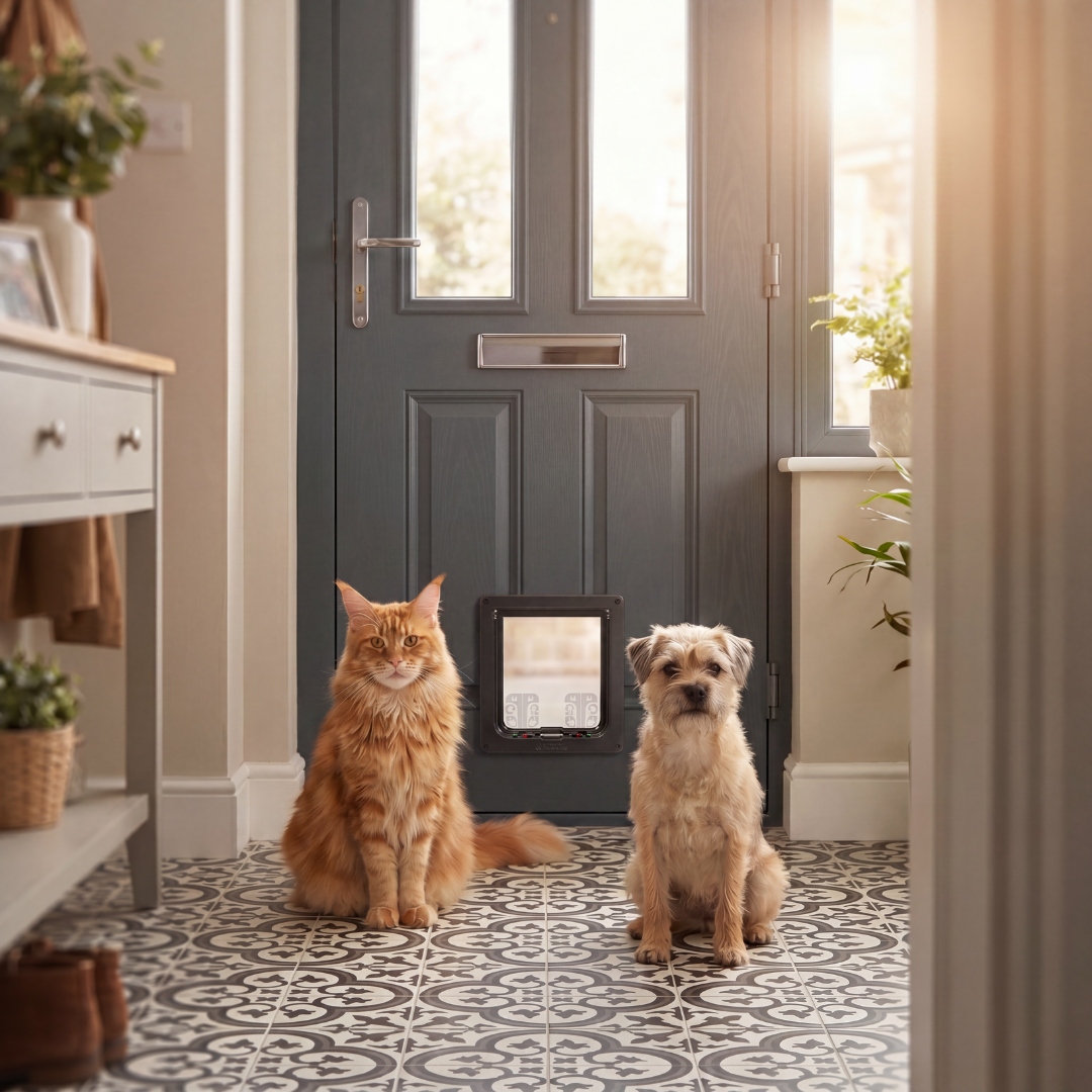 Cat Mate Large Cat Flap - For Large Cats and Small Dogs (221)