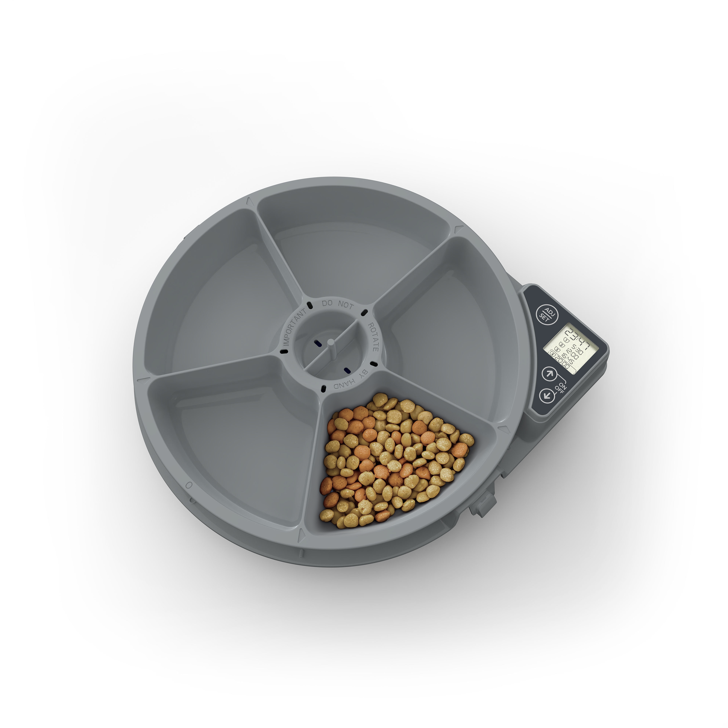 Cat Mate C500 5 Meal Digital Automatic Feeder with Ice Packs for Cat