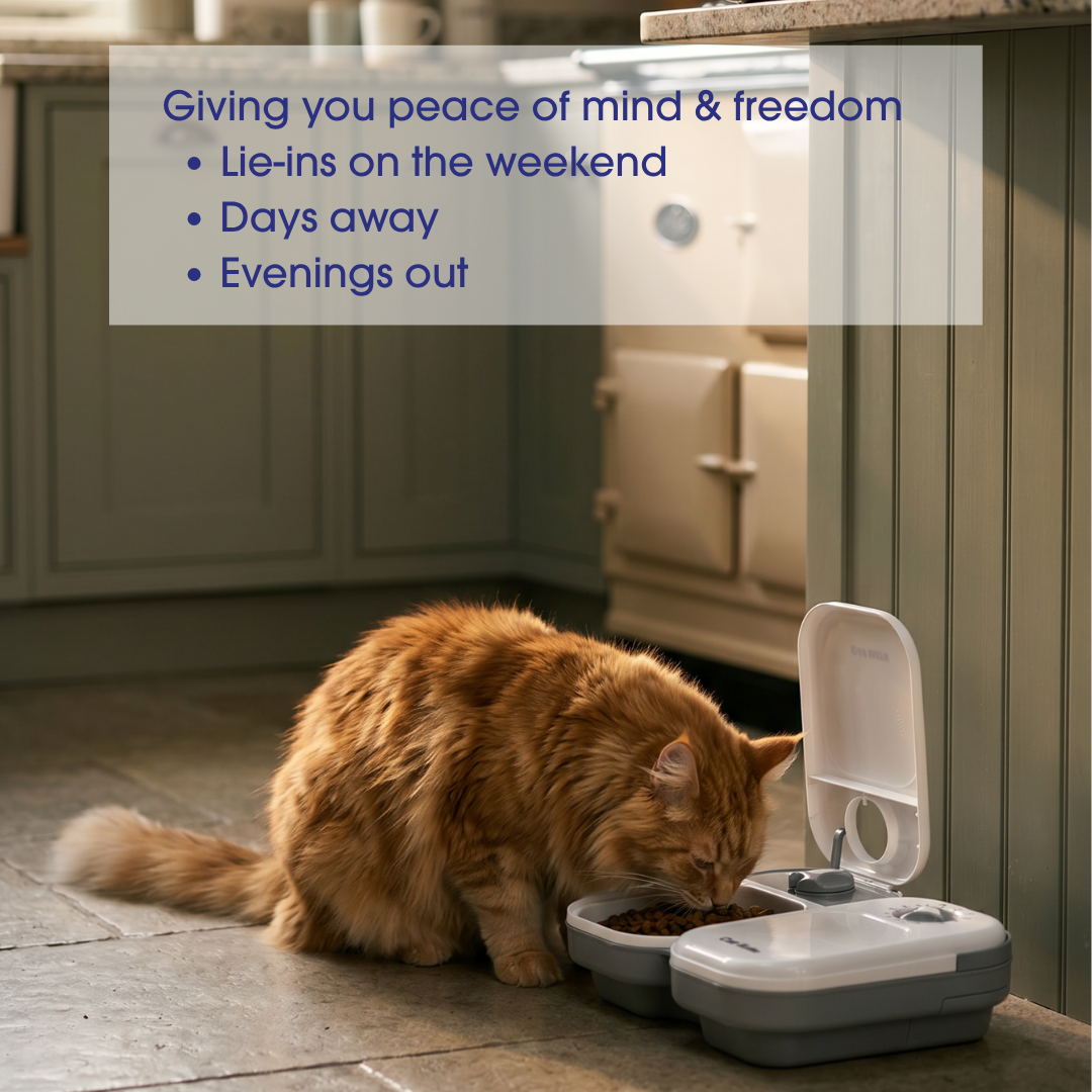 Two-meal Automatic Pet Feeder C200