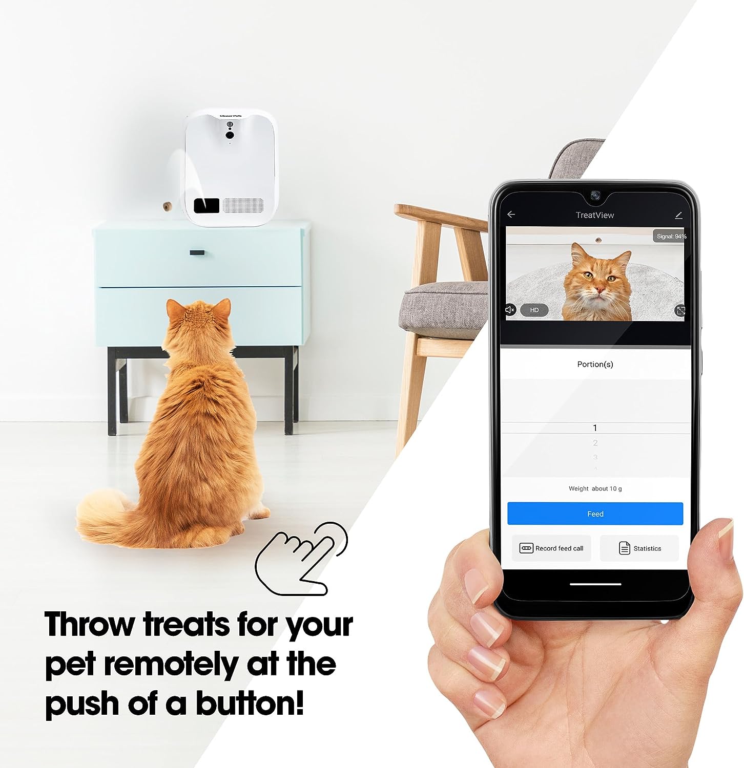 Dog camera deals that throws treats