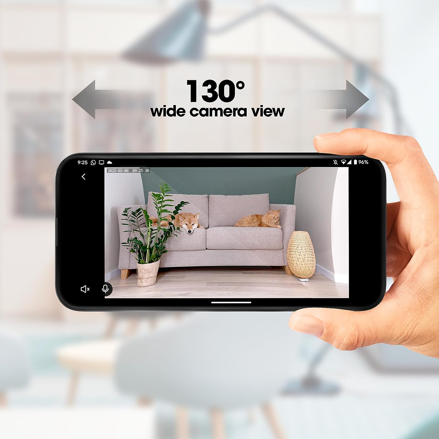Closer Pets TreatView Pet Camera with Treat Dispenser
