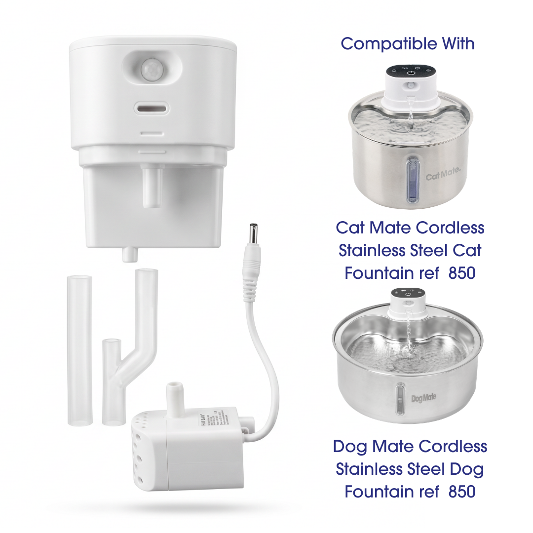 Replacement Pump for Cat Mate & Dog Mate Cordless Stainless Steel Pet Fountains