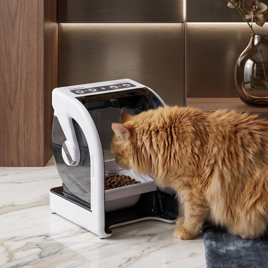 MiBowl Automatic Microchip Pet Feeder CP500