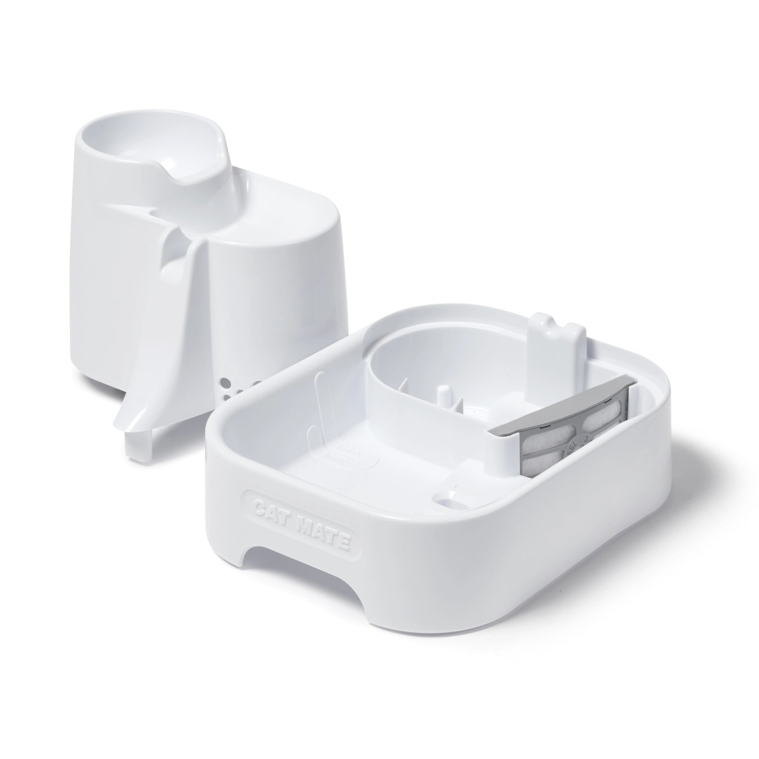 Cat Mate 3-Level Pet Fountain - BPA and BHT Free with Filter