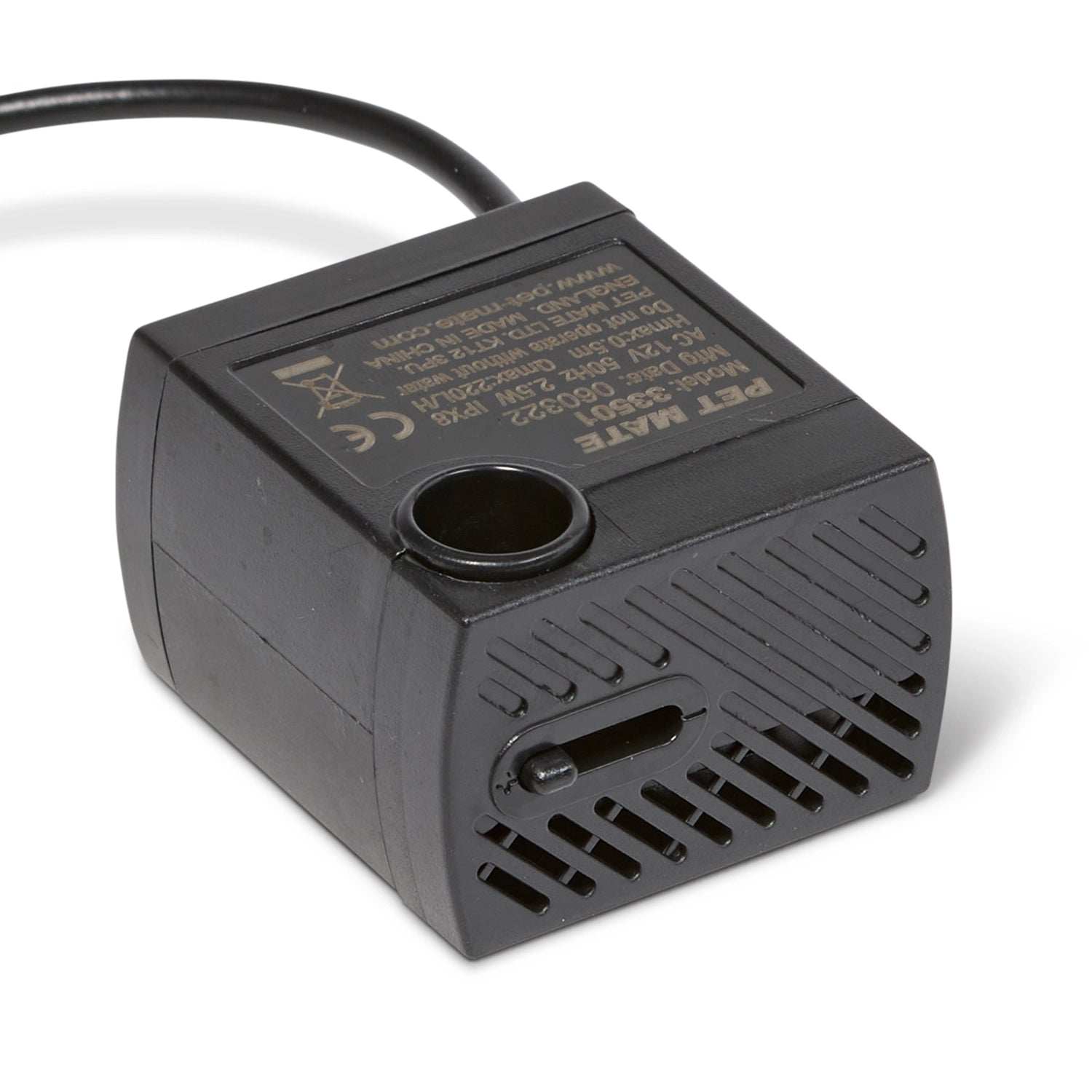 Cat Mate Replacement Pump for Pet Fountain (Power Adapter Not Included)