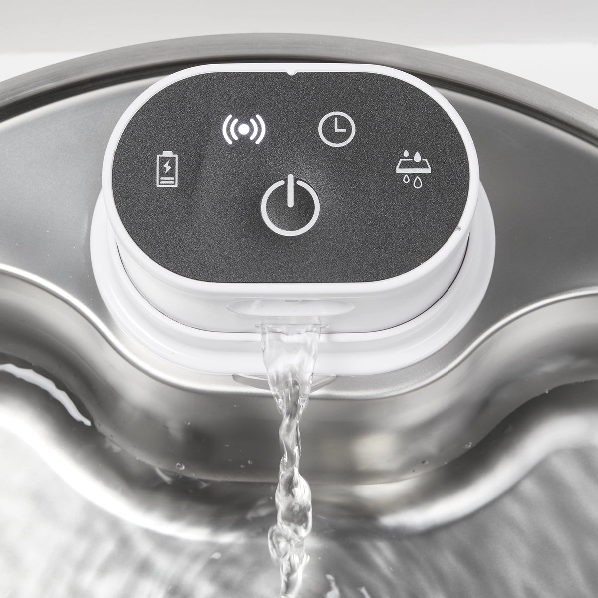 Cat Mate 2.2 Litre Stainless Steel Cordless Cat Water Fountain