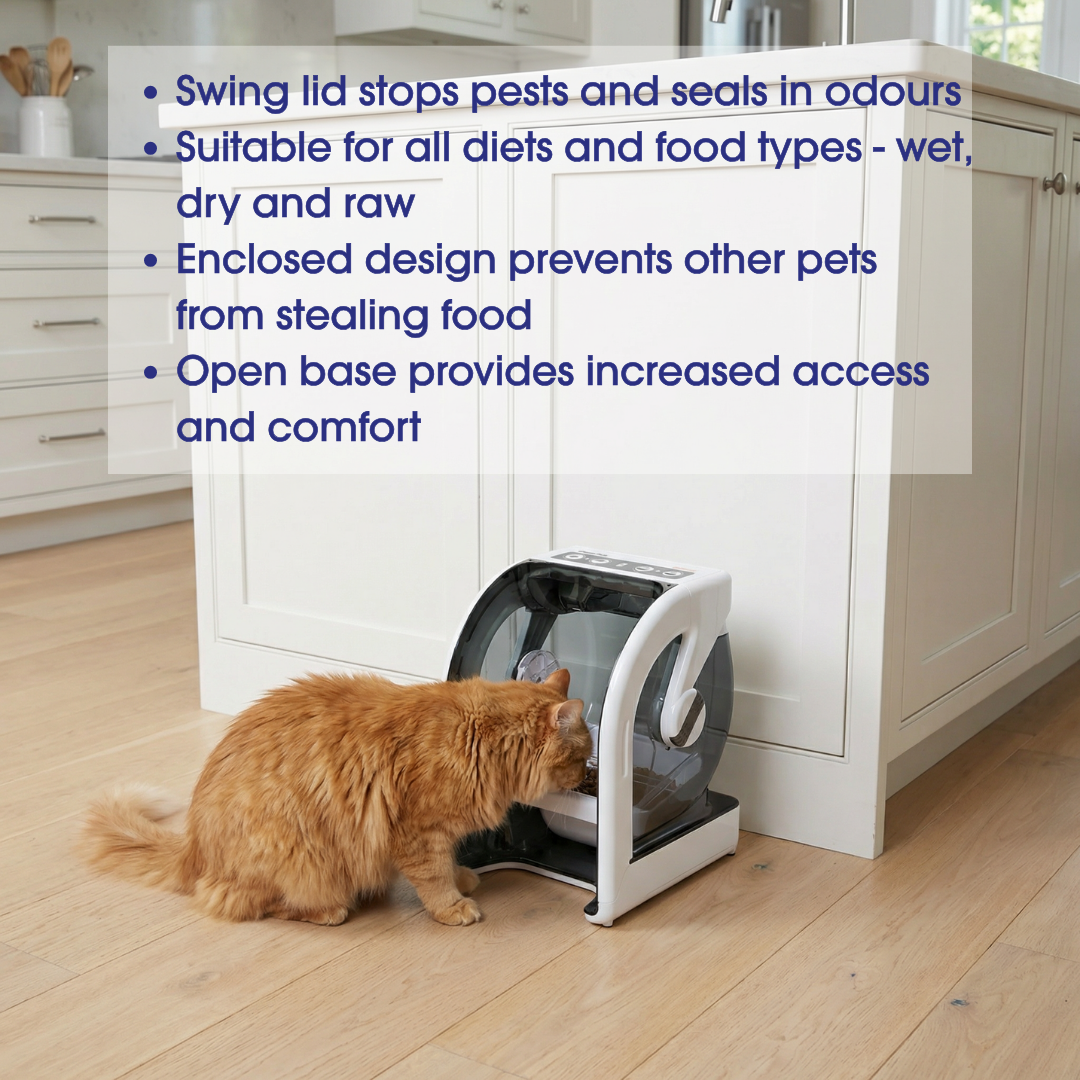 MiBowl Automatic Microchip Pet Feeder CP500
