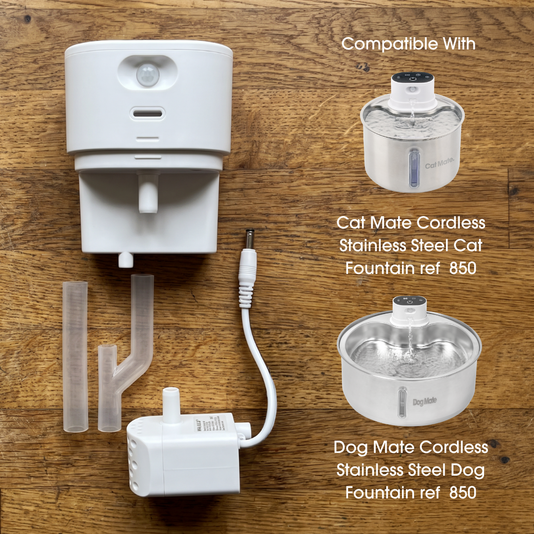 Replacement Pump for Cat Mate & Dog Mate Cordless Stainless Steel Pet Fountains
