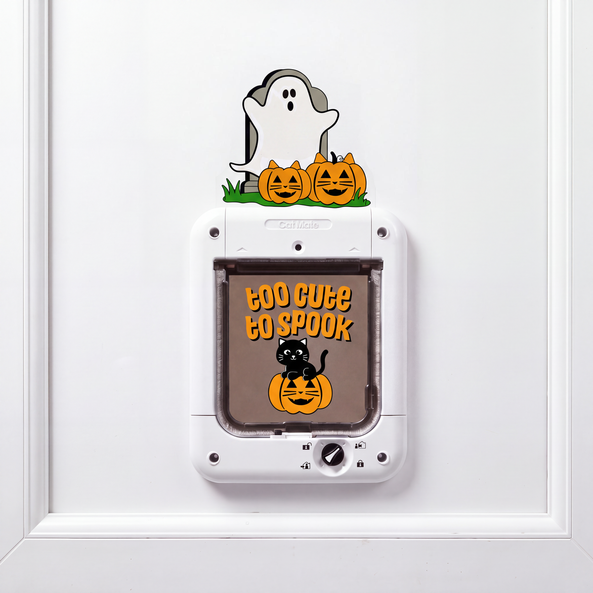 Pet Door Décor Vinyl Stickers - Halloween & Christmas Designs