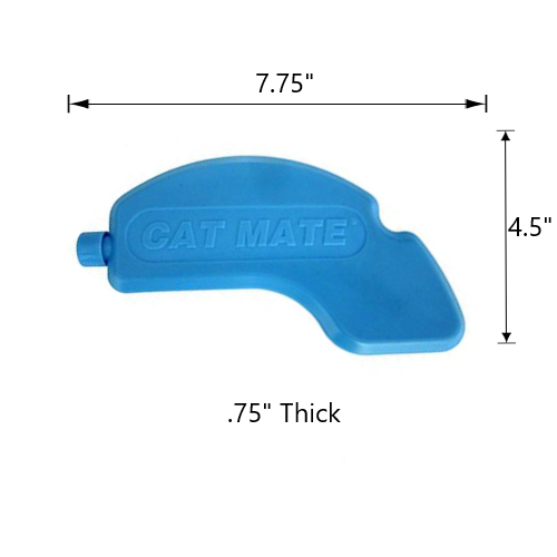Ownpets Reusable Ice Packs For Automatic Pet Feeder - 2 Pack Leak-Proof Replacement Cooling Gel Packs, Compatible With Ownpets 4-Compartment Automatic Feeder
