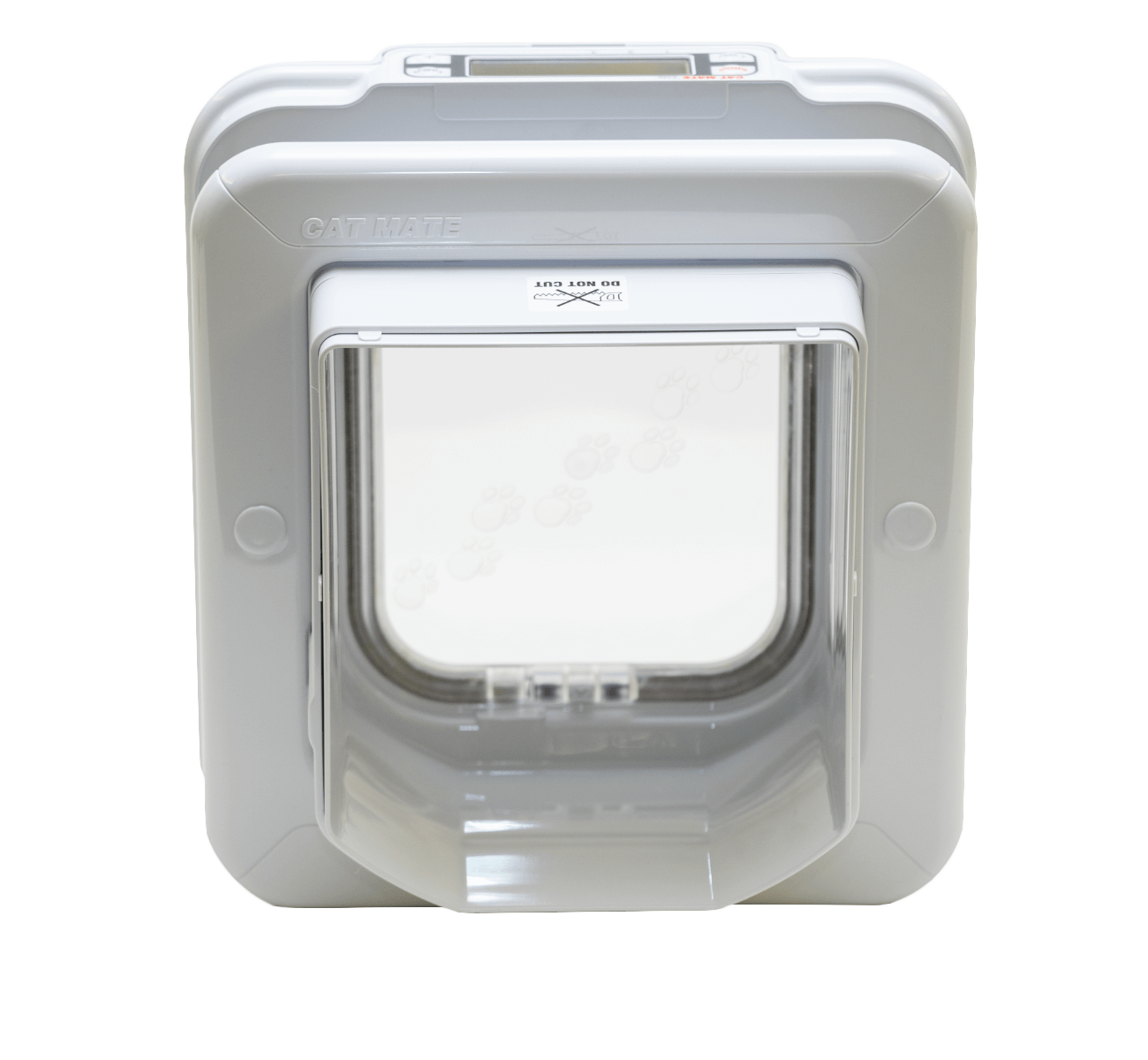 Elite Microchip Cat Flap with Timer Control – White (355W)