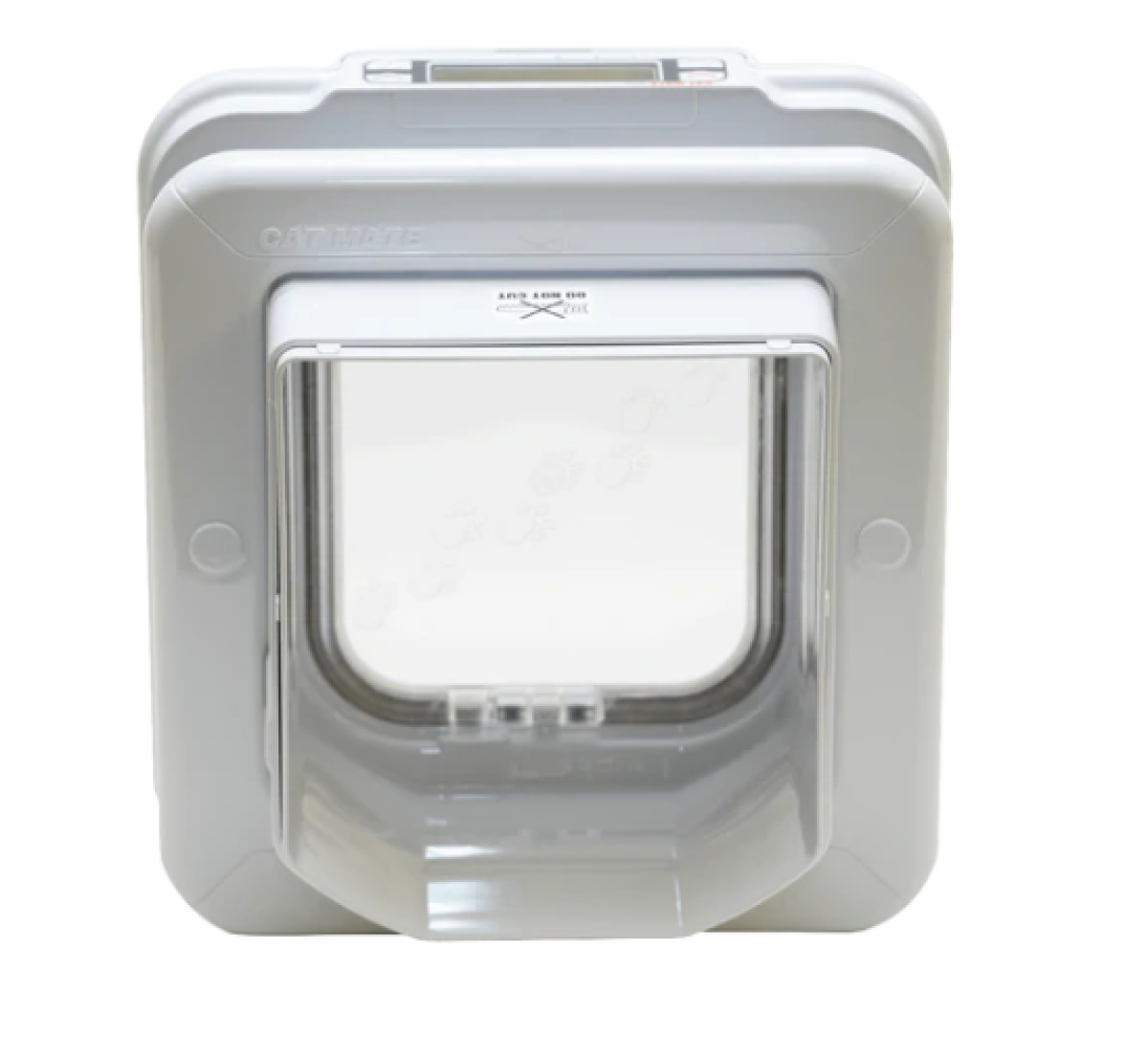 Elite Microchip Cat Flap with Timer Control – White (355W)